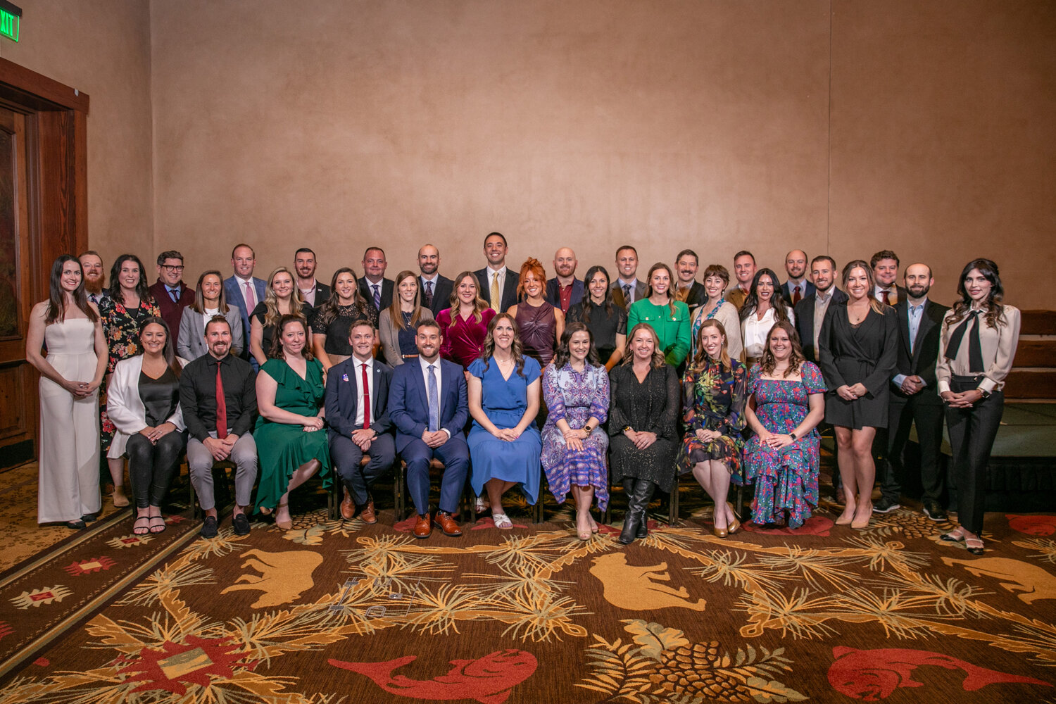 The event honored 40 young professionals.